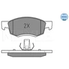 Image de Kit De Plaquettes De Frein, Frein À Disque Meyle-Original Quality 025 246 7318 Meyle 0252467318 Dacia;Renault