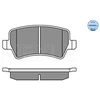 Image de Kit De Plaquettes De Frein, Frein À Disque Meyle-Original Quality 025 244 9617 Meyle 0252449617 Ford;Volvo
