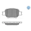 Image de Kit De Plaquettes De Frein, Frein À Disque Meyle-Original Quality 025 235 2617 Meyle 0252352617 Toyota