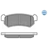 Image de Kit De Plaquettes De Frein, Frein À Disque Meyle-Original Quality 025 7114 Meyle 0252407114 Chevrolet;Daewoo