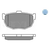 Image de Kit De Plaquettes De Frein, Frein À Disque Meyle-Original Quality 025 215 5314/W Meyle 0252155314/W Hyundai;Kia;Nissan