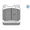 Image de Kit De Plaquettes De Frein, Frein À Disque Meyle-Original Quality 025 203 9215 Meyle 0252039215 Mercedes-Benz