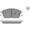 Image de Kit De Plaquettes De Frein, Frein À Disque Meyle-Original Quality 025 210 1214 Meyle 0252101214 Honda;Hyundai