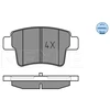 Image de Kit De Plaquettes De Frein, Frein À Disque Meyle-Original Quality 025 245 4016 Meyle 0252454016 Citroen