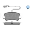 Image de Kit De Plaquettes De Frein, Frein À Disque Meyle-Original Quality 025 251 1218/W Meyle 0252511218/W Nissan;Opel;Renault;Vauxhall