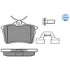 Image de Kit De Plaquettes De Frein, Frein À Disque Meyle-Original Quality 025 247 6516/W Meyle 0252476516/W Citroen;Ds;Peugeot