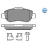 Image de Kit De Plaquettes De Frein, Frein À Disque Meyle-Original Quality 025 7217/W Meyle 0252407217/W Fiat;Ford