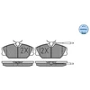 Image de Kit De Plaquettes De Frein, Frein À Disque Meyle-Original Quality 025 213 8818/W Meyle 0252138818/W Renault