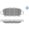 Image de Kit De Plaquettes De Frein, Frein À Disque Meyle-Original Quality 025 248 7113/W Meyle 0252487113/W Infiniti;Nissan;Renault;Suzuki