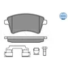 Image de Kit De Plaquettes De Frein, Frein À Disque Meyle-Original: True To Oe. 025 246 9317 Meyle 0252469317 Mercedes-Benz