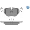 Image de Kit De Plaquettes De Frein, Frein À Disque Meyle-Original Quality 025 209 9517 Meyle 0252099517 Bmw