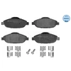 Image de Kit De Plaquettes De Frein, Frein À Disque Meyle-Original Quality 025 246 6017 Meyle 0252466017 Peugeot