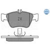 Image de Kit De Plaquettes De Frein, Frein À Disque Meyle-Original Quality 025 216 6419 Meyle 0252166419 Mercedes-Benz