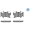 Image de Kit De Plaquettes De Frein, Frein À Disque Meyle-Original Quality 025 243 8618/W Meyle 0252438618/W Toyota