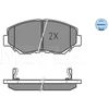 Image de Kit De Plaquettes De Frein, Frein À Disque Meyle-Original Quality 025 238 6817 Meyle 0252386817 Honda