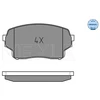 Image de Kit De Plaquettes De Frein, Frein À Disque Meyle-Original Quality 025 243 0115/W Meyle 0252430115/W Suzuki