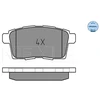 Image de Kit De Plaquettes De Frein, Frein À Disque Meyle-Original Quality 025 245 4517 Meyle 0252454517 Ford Usa;Mazda