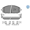 Image de Kit De Plaquettes De Frein, Frein À Disque Meyle-Original Quality 025 236 1118/W Meyle 0252361118/W Nissan