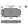 Image de Kit De Plaquettes De Frein, Frein À Disque Meyle-Original Quality 025 218 5415/W Meyle 0252185415/W Subaru
