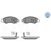 Image de Kit De Plaquettes De Frein, Frein À Disque Meyle-Original Quality 025 232 9614/W Meyle 0252329614/W Subaru;Suzuki