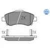 Image de Kit De Plaquettes De Frein, Frein À Disque Meyle-Original Quality 025 246 3819/W Meyle 0252463819/W Honda