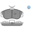 Image de Kit De Plaquettes De Frein, Frein À Disque Meyle-Original Quality 025 211 3819/W Meyle 0252113819/W Audi
