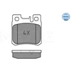Image de Kit De Plaquettes De Frein, Frein À Disque Meyle-Original Quality 025 211 9715 Meyle 0252119715 Mercedes-Benz