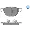 Image de Kit De Plaquettes De Frein, Frein À Disque Meyle-Original Quality 025 241 7219 Meyle 0252417219 Bmw