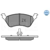 Image de Kit De Plaquettes De Frein, Frein À Disque Meyle-Original Quality 025 3616/W Meyle 0252403616/W Chrysler;Dodge