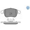 Image de Kit De Plaquettes De Frein, Frein À Disque Meyle-Original Quality 025 247 0917 Meyle 0252470917 Renault