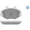 Image de Kit De Plaquettes De Frein, Frein À Disque Meyle-Original Quality 025 214 6918 Meyle 0252146918 Ford