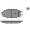 Image de Kit De Plaquettes De Frein, Frein À Disque Meyle-Original Quality 025 232 4117 Meyle 0252324117 Chevrolet;Daewoo