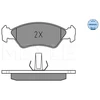 Image de Kit De Plaquettes De Frein, Frein À Disque Meyle-Original Quality 025 231 0217 Meyle 0252310217 Ford;Mazda