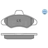 Image de Kit De Plaquettes De Frein, Frein À Disque Meyle-Original Quality 025 211 7118 Meyle 0252117118 Ford