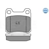 Image de Kit De Plaquettes De Frein, Frein À Disque Meyle-Original Quality 025 206 8715 Meyle 0252068715 Mercedes-Benz