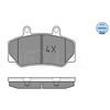 Image de Kit De Plaquettes De Frein, Frein À Disque Meyle-Original Quality 025 212 3316 Meyle 0252123316 Volvo