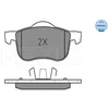 Image de Kit De Plaquettes De Frein, Frein À Disque Meyle-Original Quality 025 230 7318 Meyle 0252307318 Volvo