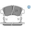 Image de Kit De Plaquettes De Frein, Frein À Disque Meyle-Original Quality 025 216 9715/W Meyle 0252169715/W Honda