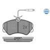 Image de Kit De Plaquettes De Frein, Frein À Disque Meyle-Original Quality 025 212 0519/W Meyle 0252120519/W Citroen;Fiat;Peugeot