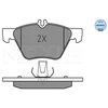Image de Kit De Plaquettes De Frein, Frein À Disque Meyle-Original Quality 025 216 7020 Meyle 0252167020 Chrysler;Mercedes-Benz