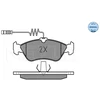 Image de Kit De Plaquettes De Frein, Frein À Disque Meyle-Original Quality 025 215 9218 Meyle 0252159218 Mercedes-Benz;Volkswagen