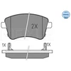 Image de Kit De Plaquettes De Frein, Frein À Disque Meyle-Original Quality 025 251 8419/W Meyle 0252518419/W Kia