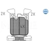 Image de Kit De Plaquettes De Frein, Frein À Disque Meyle-Original Quality 025 250 2916 Meyle 0252502916 Bmw