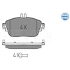 Image de Kit De Plaquettes De Frein, Frein À Disque Meyle-Original Quality 025 248 6919 Meyle 0252486919 Mercedes-Benz