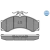 Image de Kit De Plaquettes De Frein, Frein À Disque Meyle-Original Quality 025 290 7620 Meyle 0252907620 Mercedes-Benz;Volkswagen