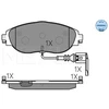 Image de Kit De Plaquettes De Frein, Frein À Disque Meyle-Original Quality 025 251 1720/W Meyle 0252511720/W Seat;Skoda;Volkswagen