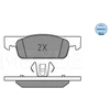 Image de Kit De Plaquettes De Frein, Frein À Disque Meyle-Original Quality 025 257 0217 Meyle 0252570217 Dacia;Renault;Smart
