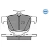 Image de Kit De Plaquettes De Frein, Frein À Disque Meyle-Original Quality 025 250 0816 Meyle 0252500816 Audi;Seat;Skoda;Volkswagen