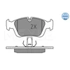Image de Kit De Plaquettes De Frein, Frein À Disque Meyle-Original Quality 025 232 8717 Meyle 0252328717 Bmw