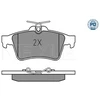 Image de Kit De Plaquettes De Frein, Frein À Disque Meyle-Pd Quality 025 241 3716/Pd Meyle 0252413716/Pd Citroen;Ford;Jaguar;Opel;Renault;Saab;Vauxhall